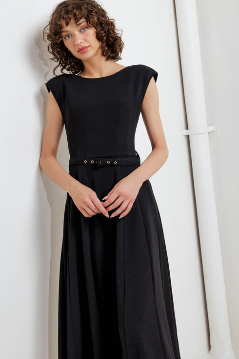 modern-mona-woven-midi-dress Flying Tomato-Sophia's Style-6